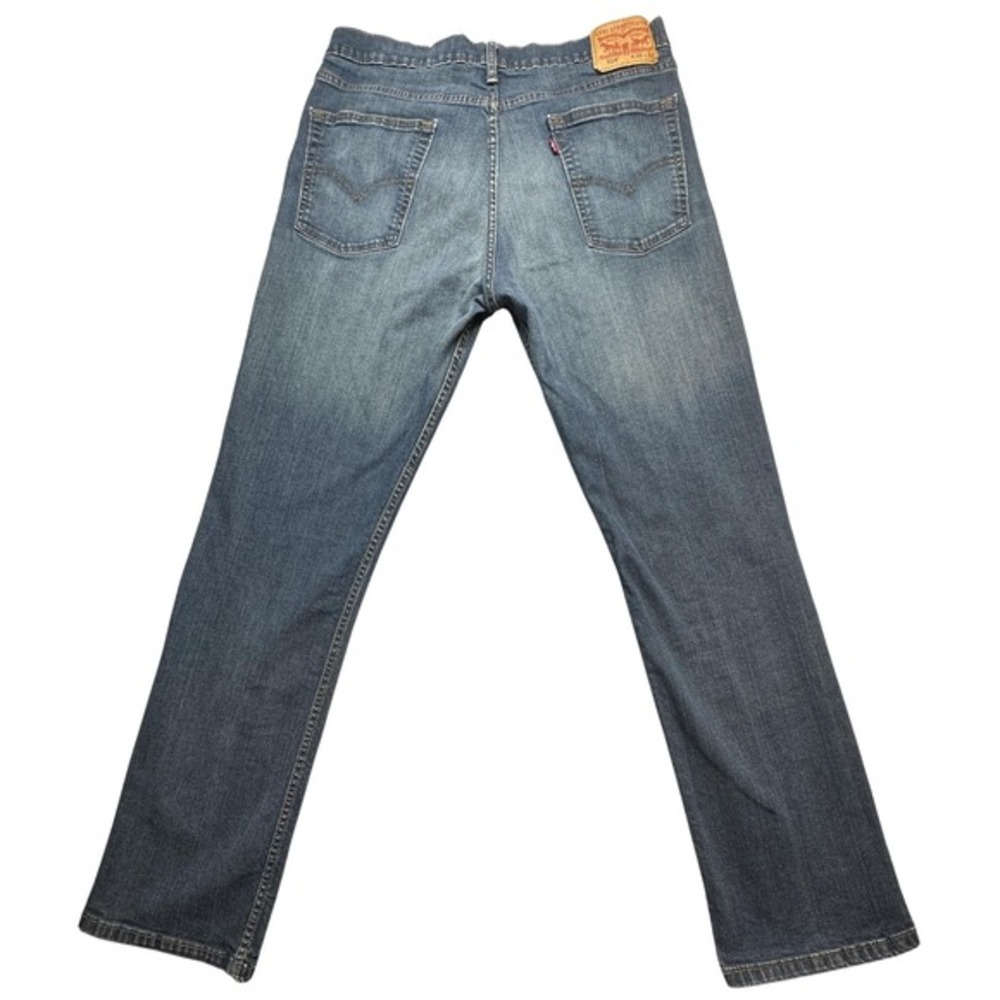 Levis 514 Jeans Mens 36x32 (33x31) Medium Wash Blue Straight Regular Fit Denim‎